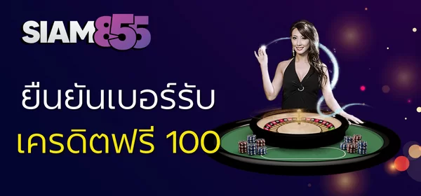 ยืนยันเบอร์รับเครดิตฟรี 100